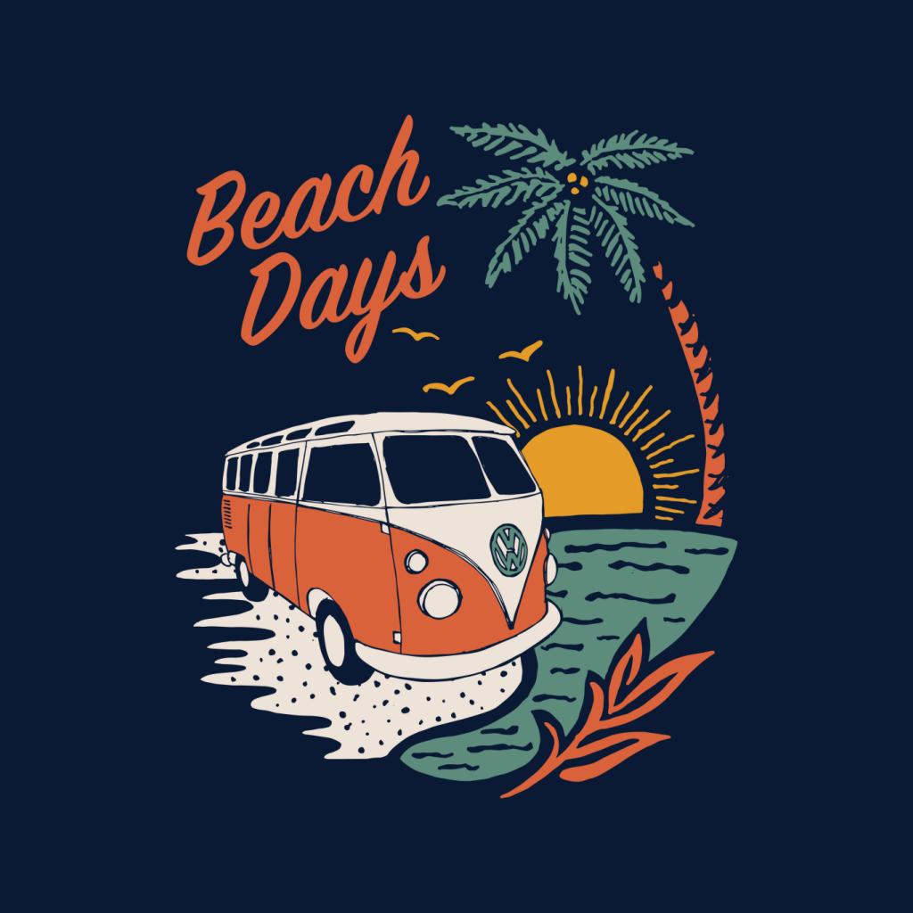 Volkswagen Beach Days T1 Camper Men's Sweatshirt product image 5