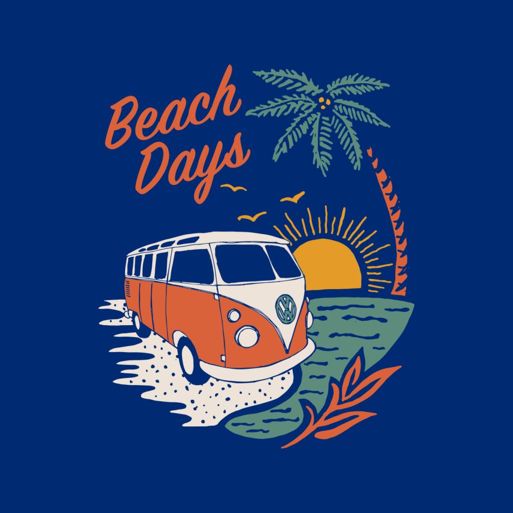 Volkswagen Beach Days T1 Camper Men's Sweatshirt product image 7