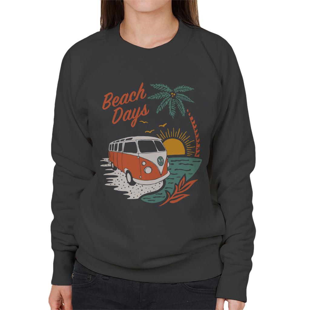 Volkswagen Beach Days T1 Camper Women's Sweatshirt product image 1
