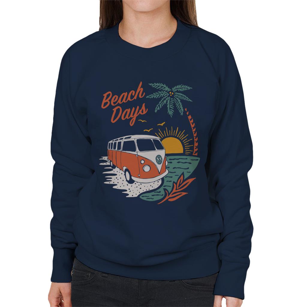 Volkswagen Beach Days T1 Camper Women's Sweatshirt product image 4