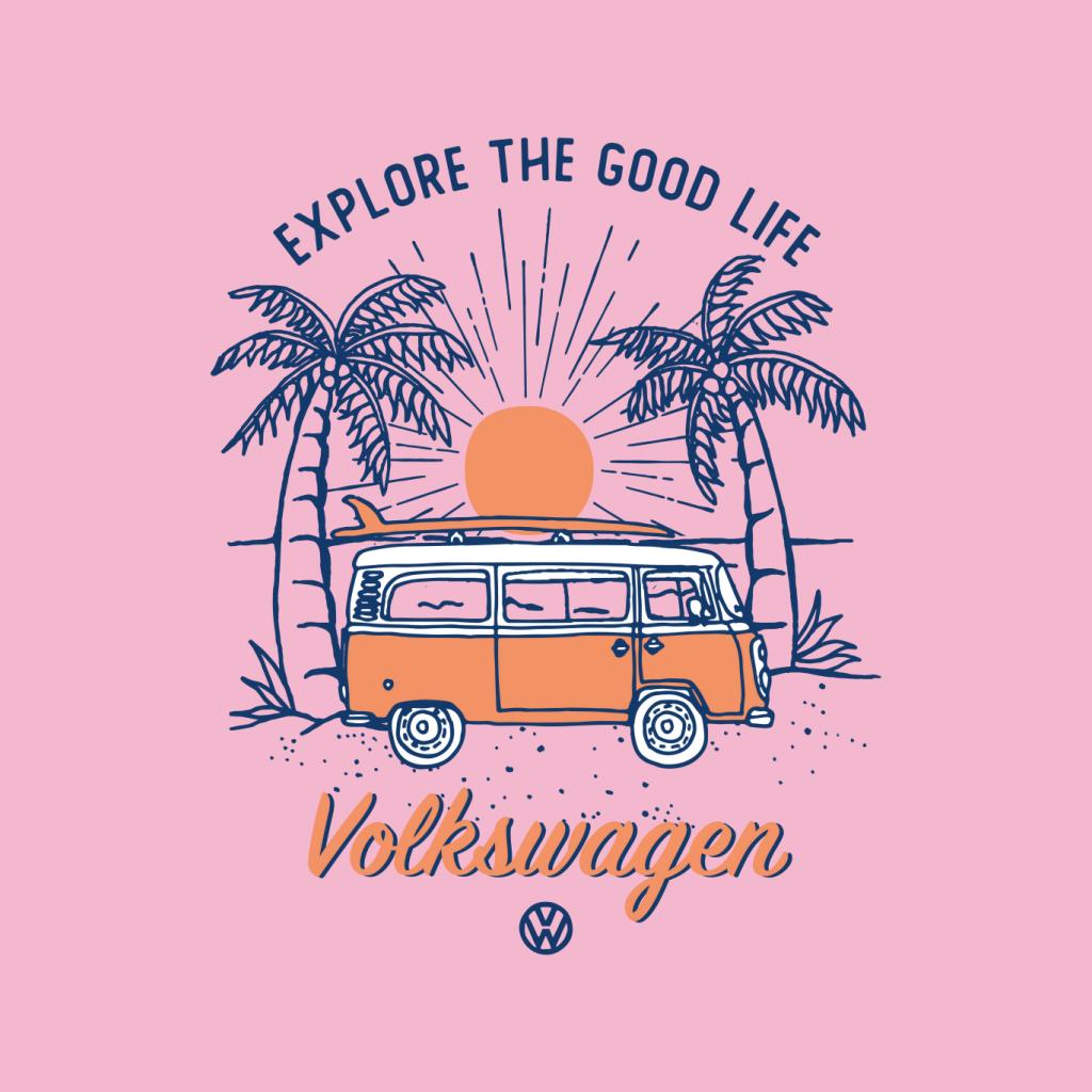 Volkswagen Explore The Good Life Camper Women's Sweatshirt product image 7
