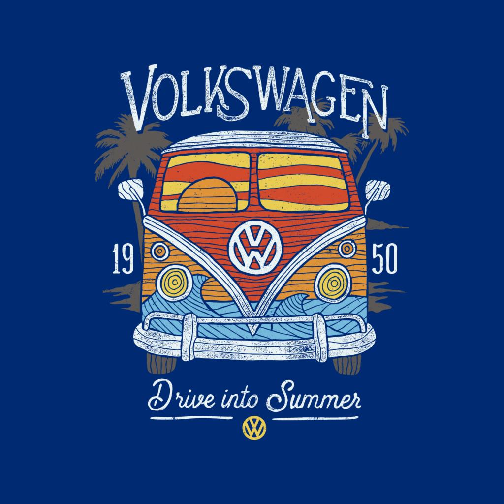 Volkswagen Drive Into Summer T1 Camper Men's Sweatshirt product image 7