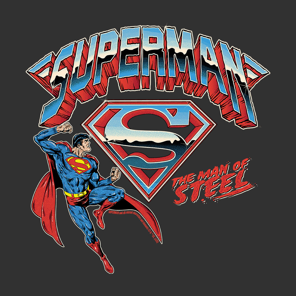 Superman Logo The Man Of Steel Men's T-Shirt product image 2