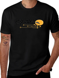 Crypto Mining T-Shirt - Black Short Sleeve Graphic Tee product image 1