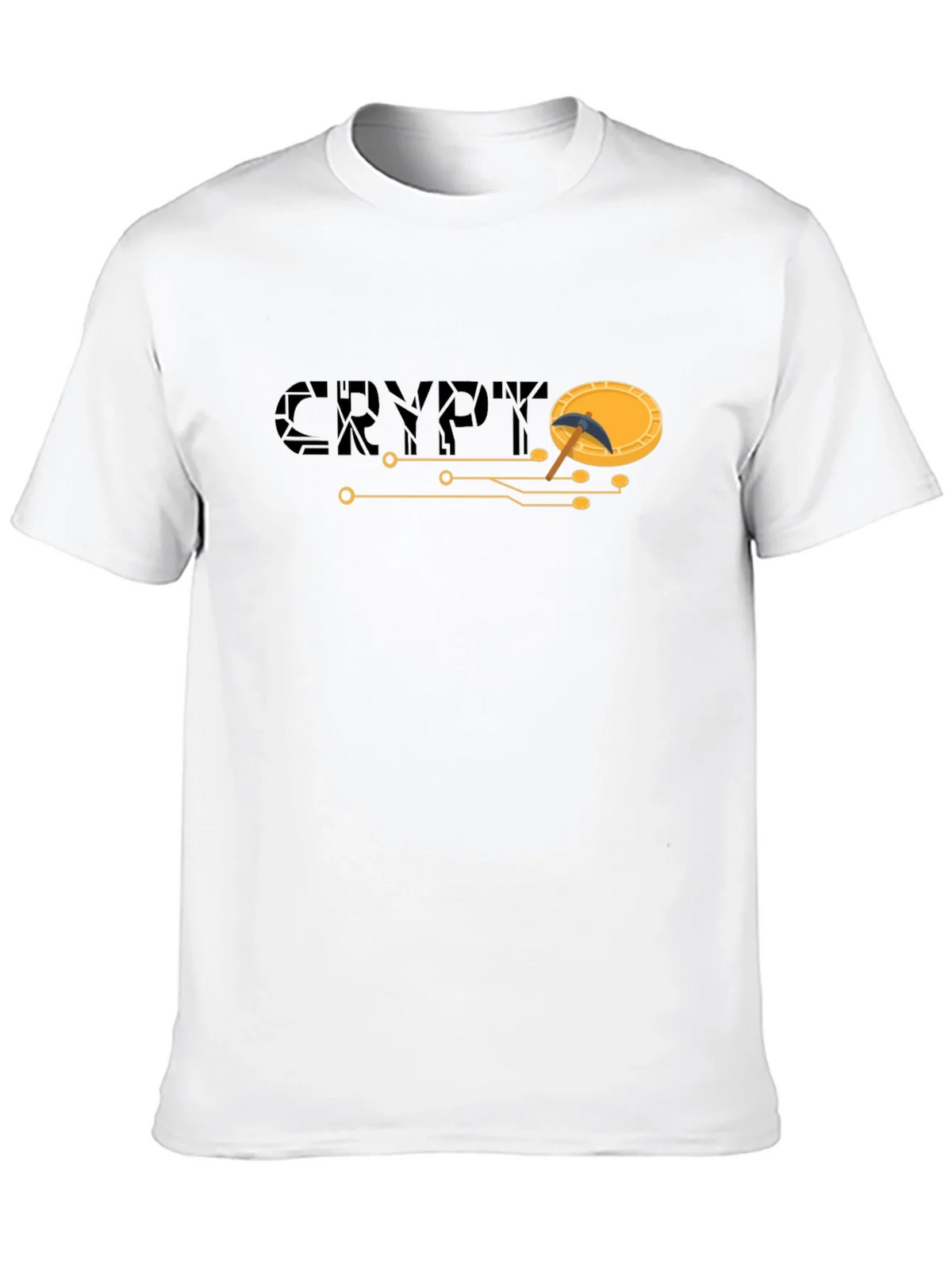 Crypto Mining T-Shirt - Black Short Sleeve Graphic Tee product image 9