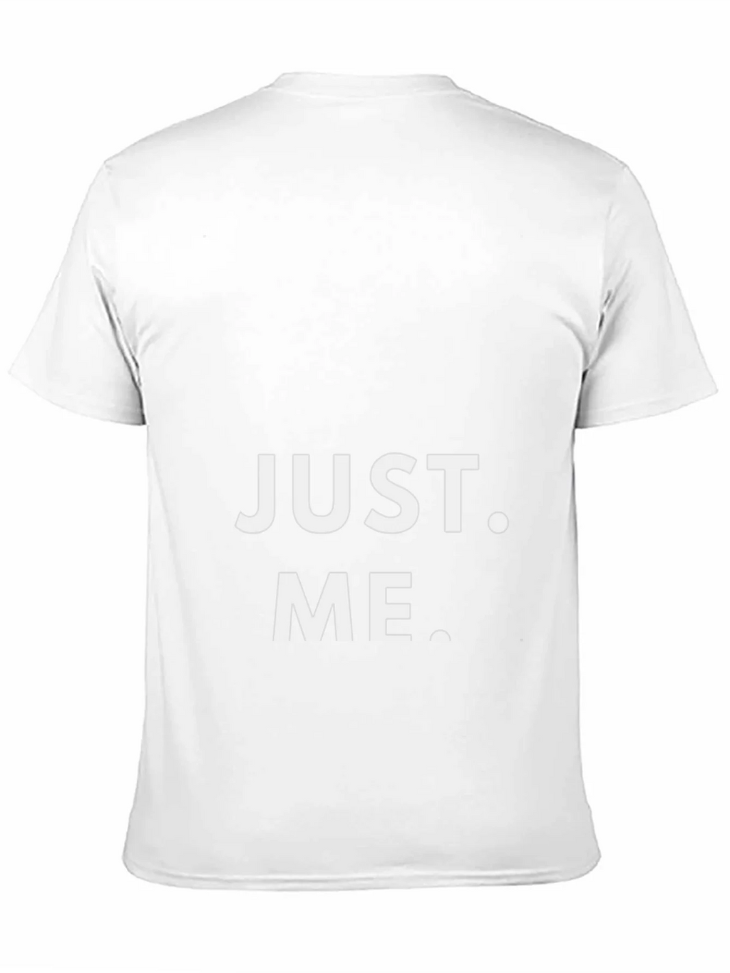 Just Me Graphic Print Black T-Shirt product image 6
