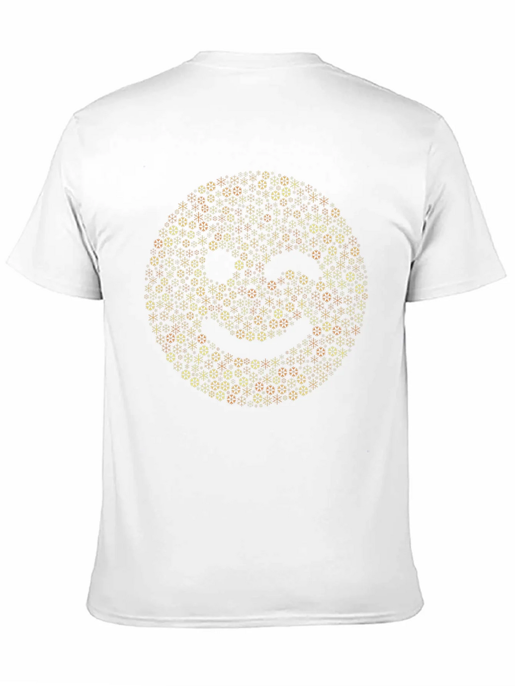 Geometric Smiley Face T-Shirt product image 3
