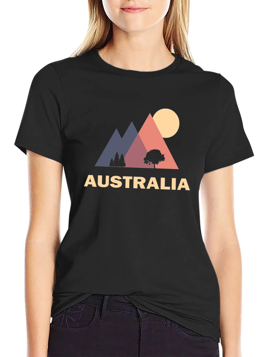 Australia Graphic Tee - Mountain Sunset product image 1