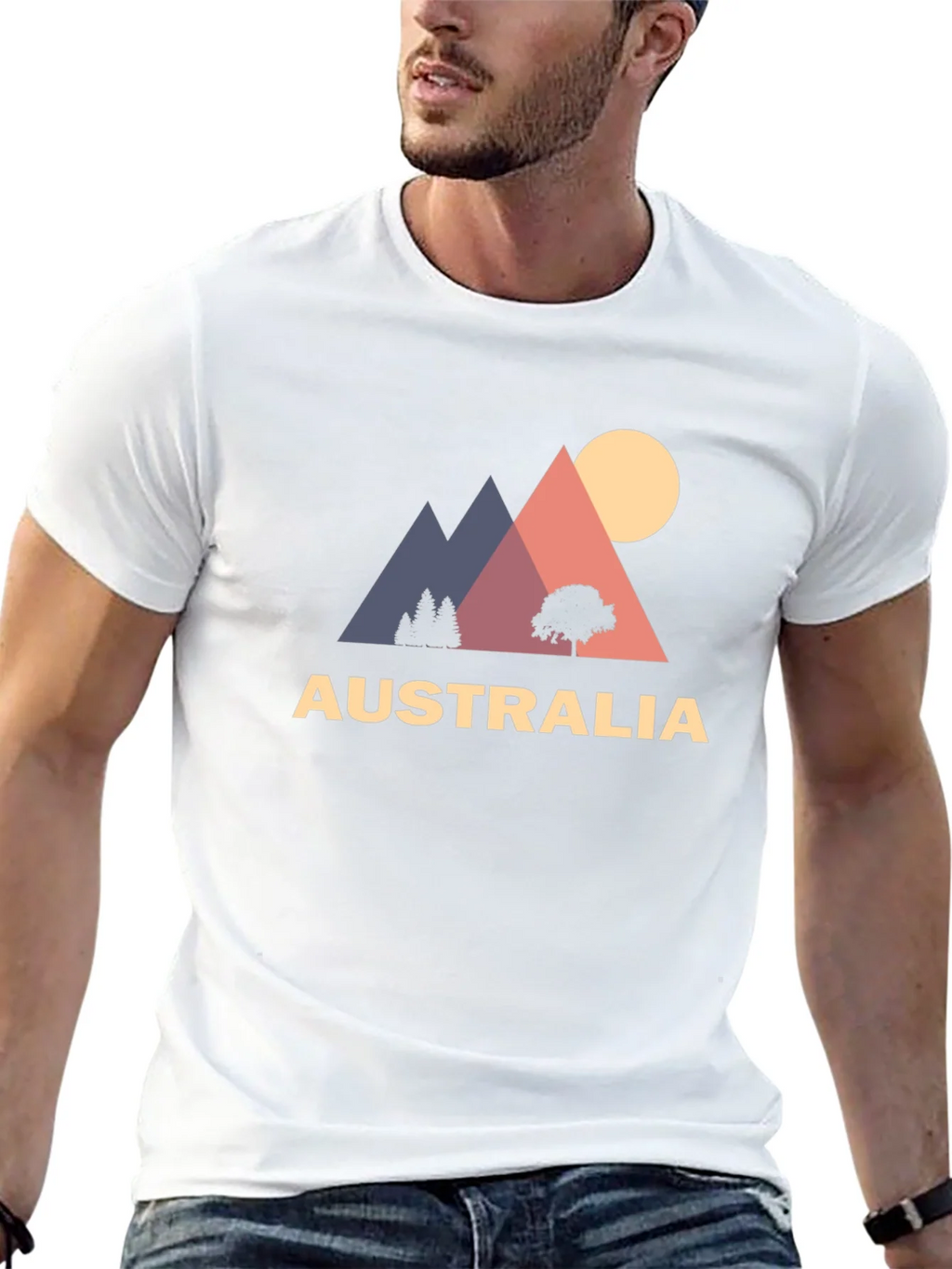Australia Graphic Tee - Mountain Sunset product image 8