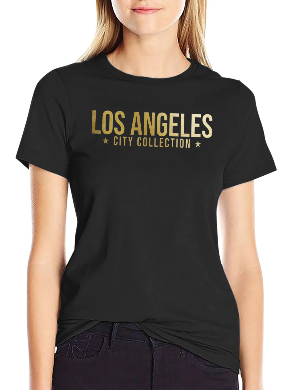 Los Angeles City Collection Graphic Tee - Black product image 2
