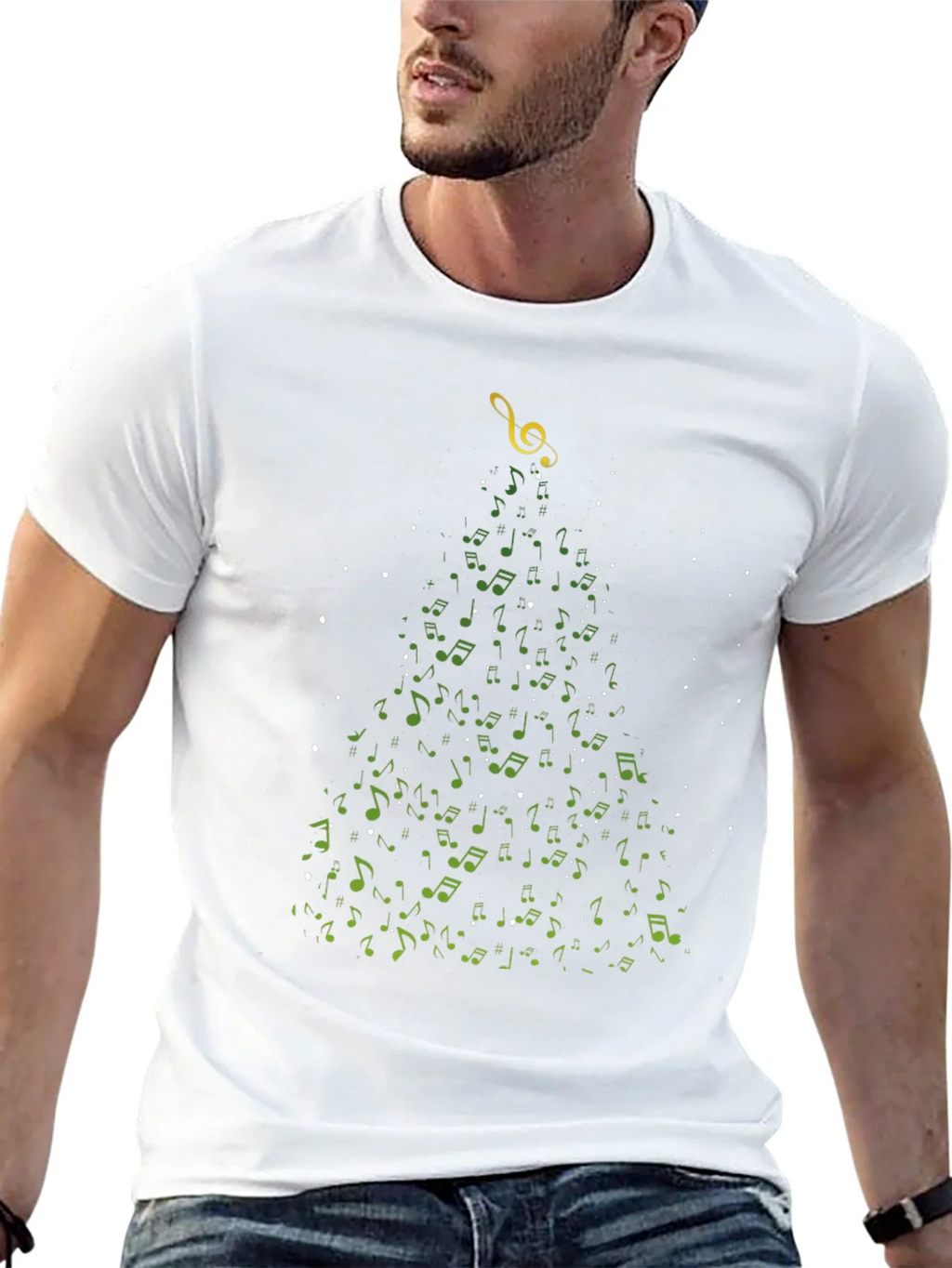 Musical Christmas Tree T-Shirt product image 12