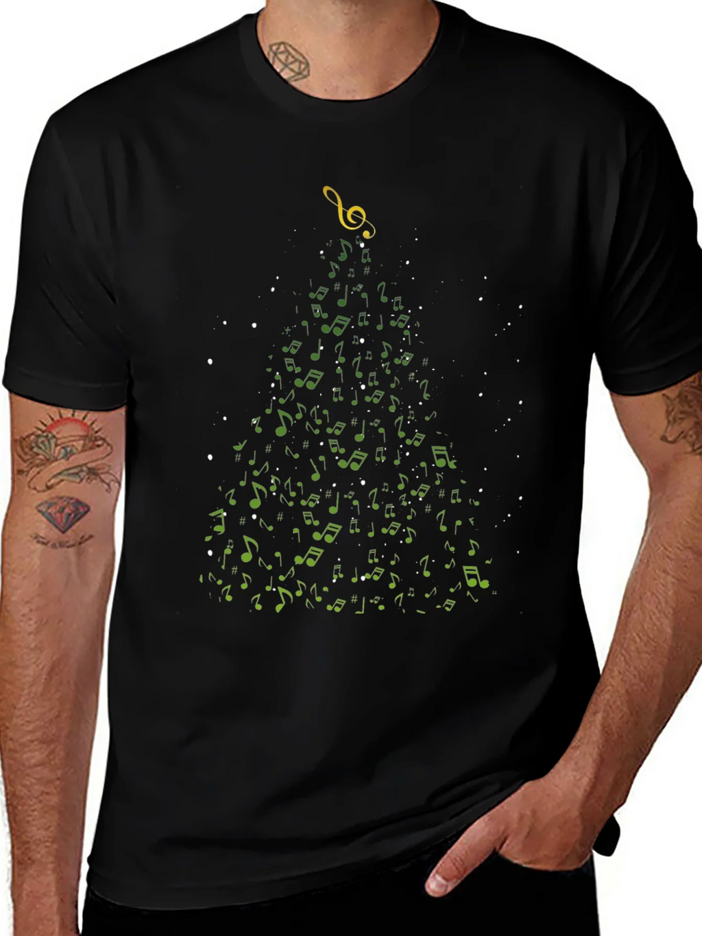 Musical Christmas Tree T-Shirt product image 1
