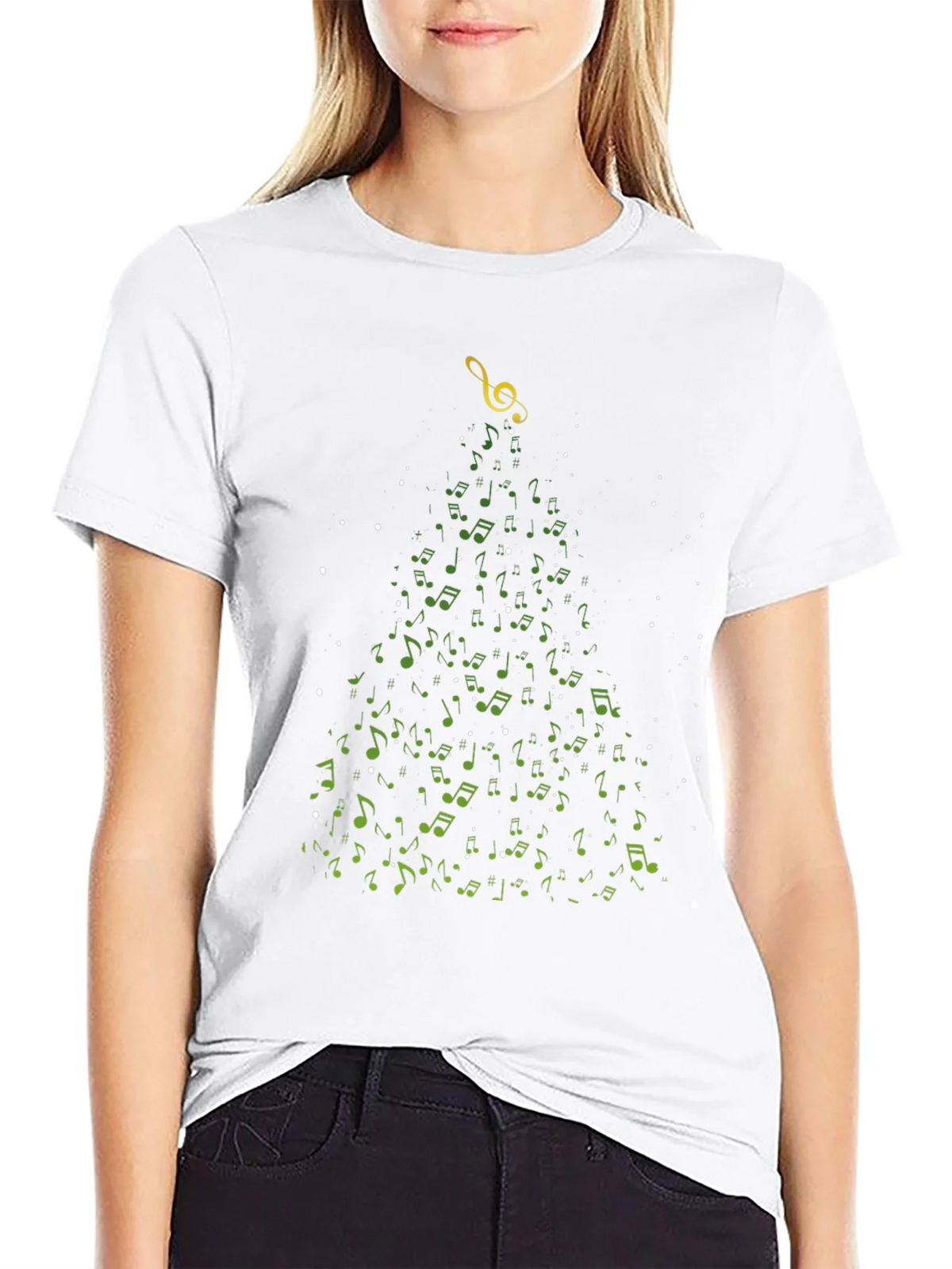 Musical Christmas Tree T-Shirt product image 8