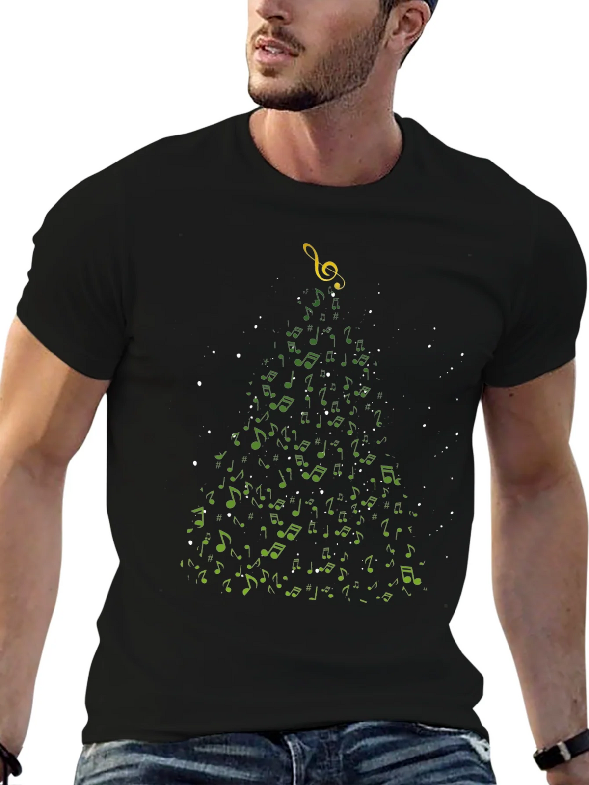 Musical Christmas Tree T-Shirt product image 6