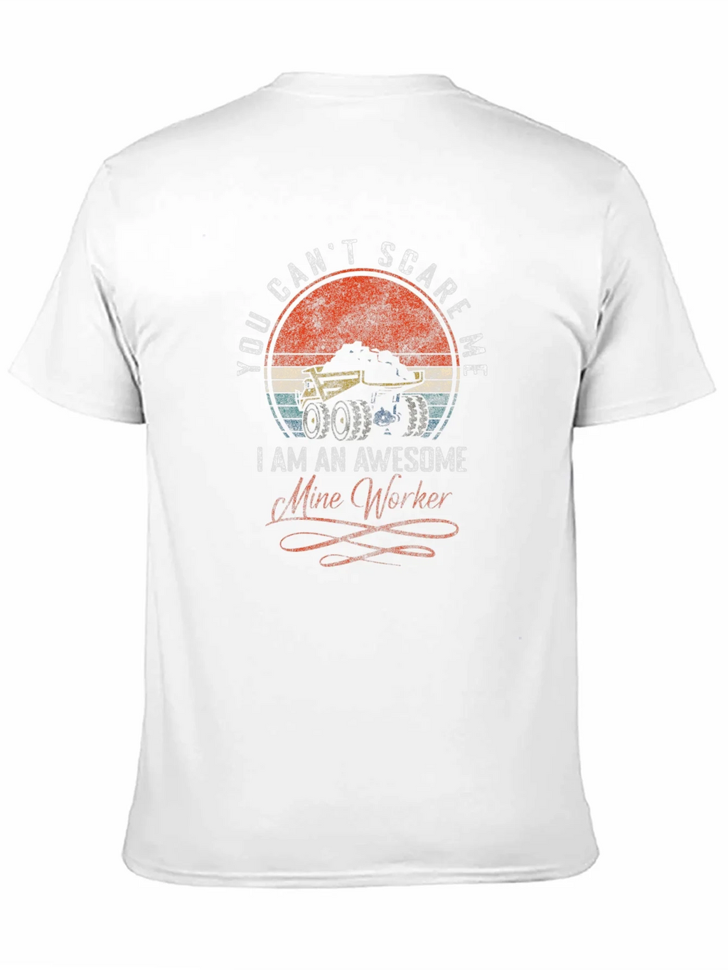 Awesome Mine Worker Graphic Tee product image 10
