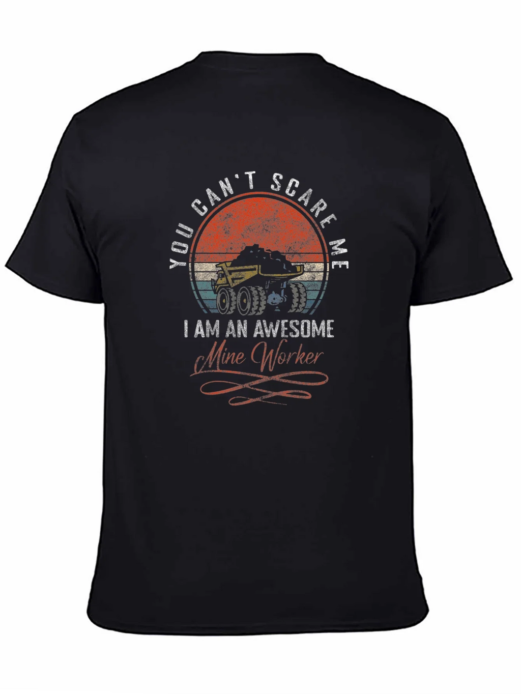 Awesome Mine Worker Graphic Tee product image 4