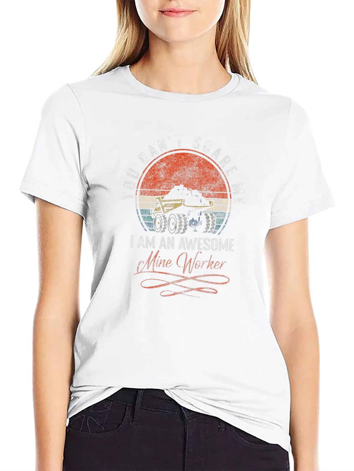 Awesome Mine Worker Graphic Tee product image 8