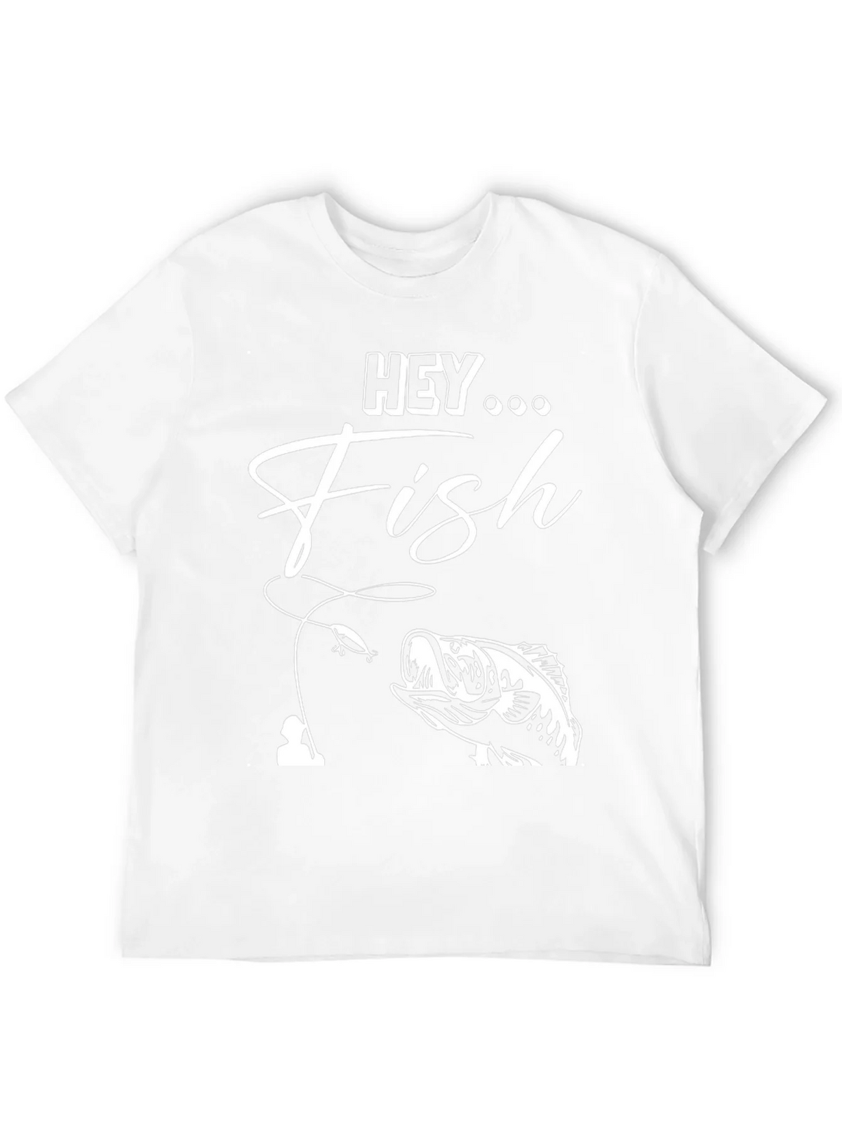 Hey Fish Graphic T-Shirt - Fishing Apparel product image 11