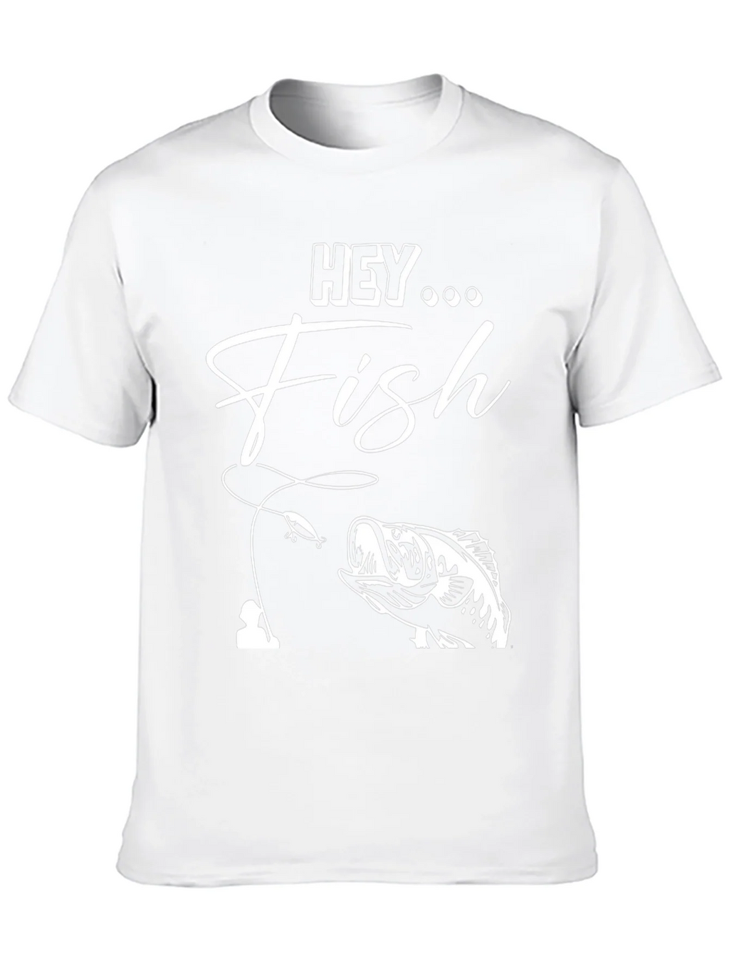 Hey Fish Graphic T-Shirt - Fishing Apparel product image 9