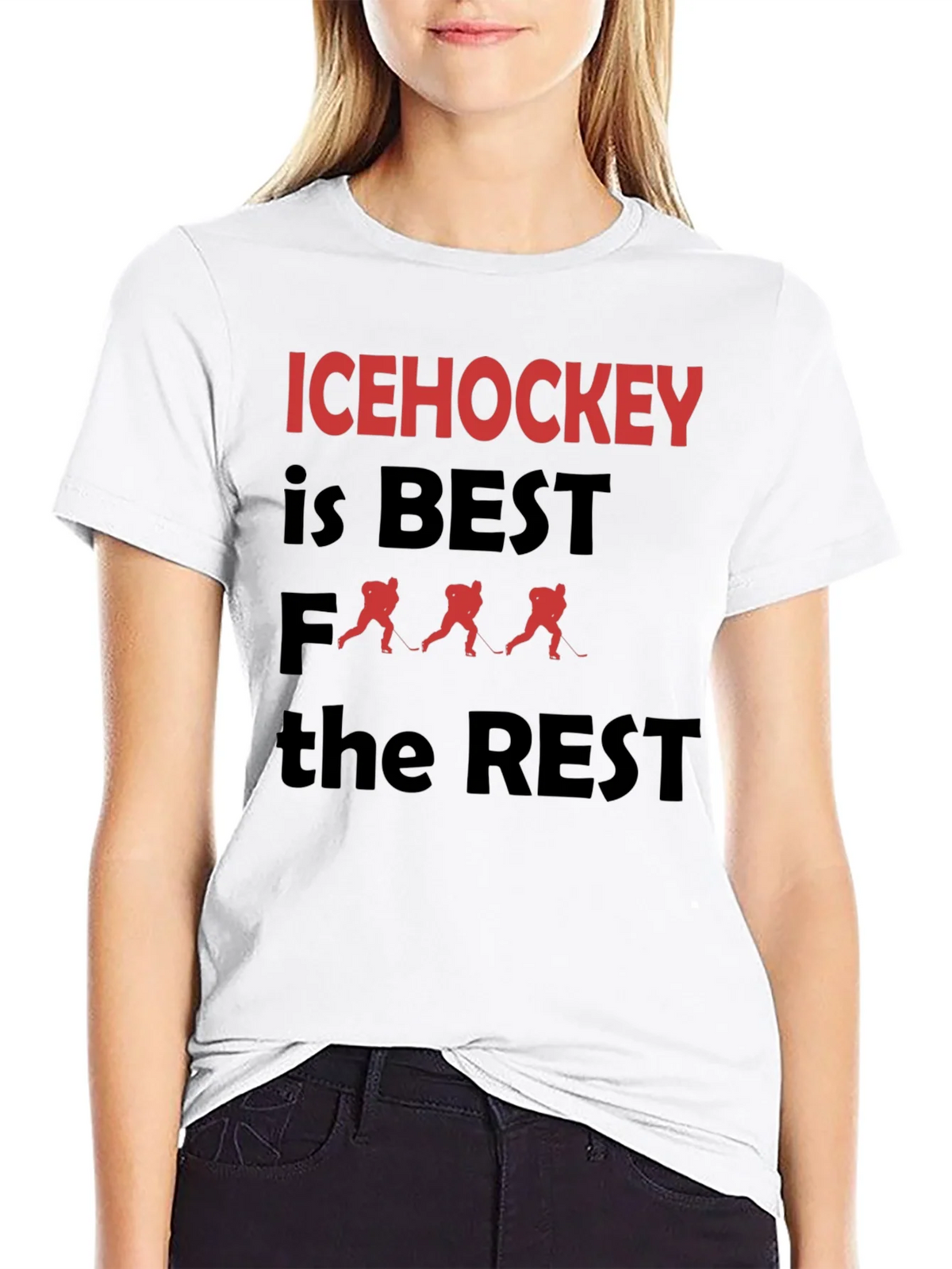 Ice Hockey Is Best T-Shirt product image 8