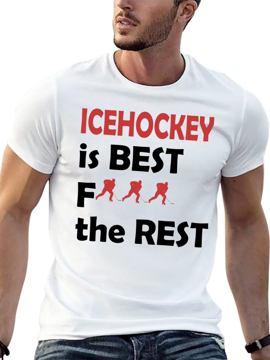 Ice Hockey Is Best T-Shirt product image 12