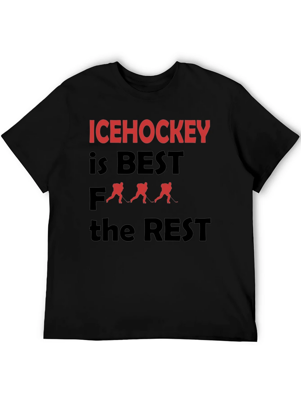 Ice Hockey Is Best T-Shirt product image 5