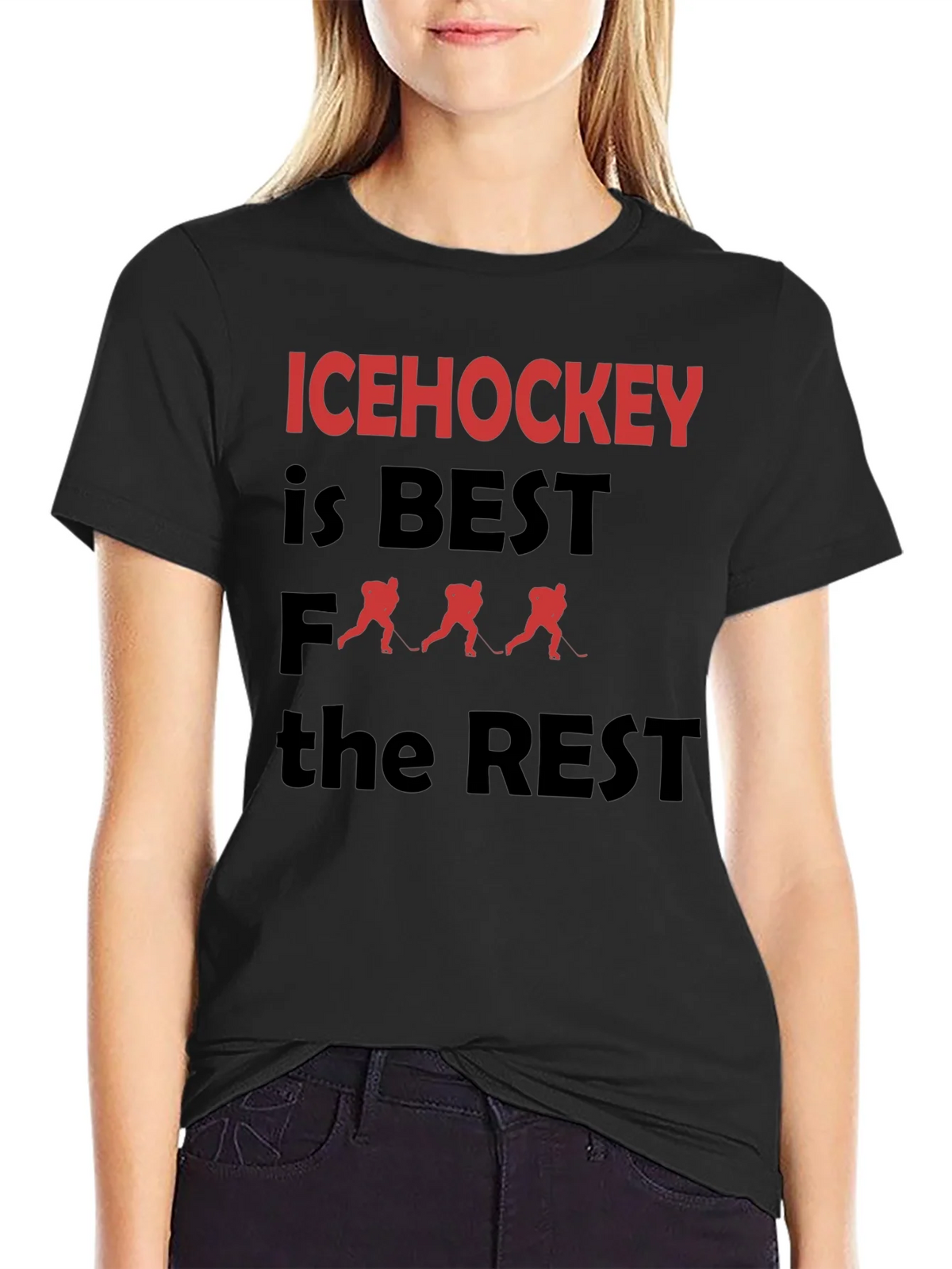 Ice Hockey Is Best T-Shirt product image 2
