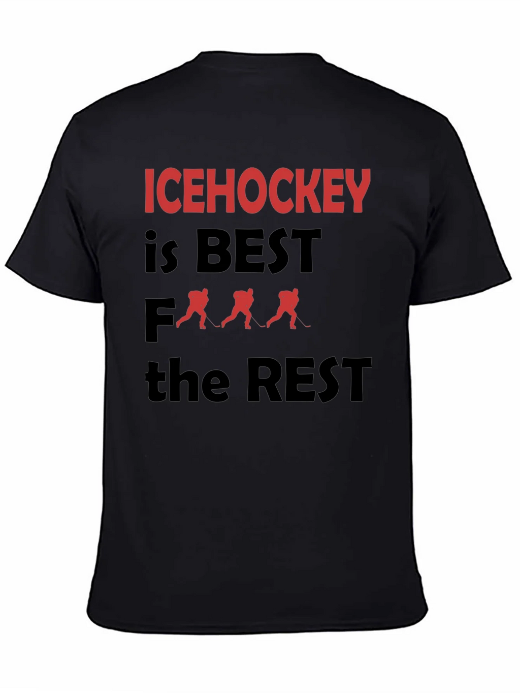 Ice Hockey Is Best T-Shirt product image 4