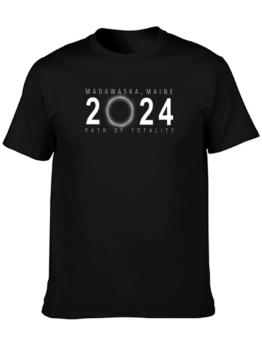 Madawaska Maine 2024 Solar Eclipse T-Shirt product image 3