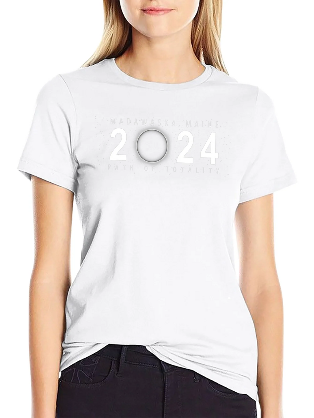 Madawaska Maine 2024 Solar Eclipse T-Shirt product image 8