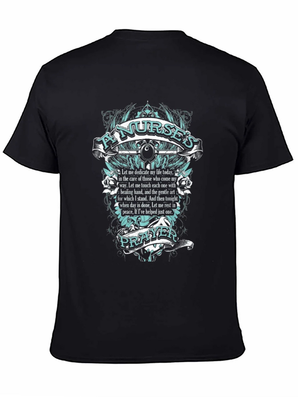 Nurses Prayer Graphic Tee - Comfort & Inspiration product image 4