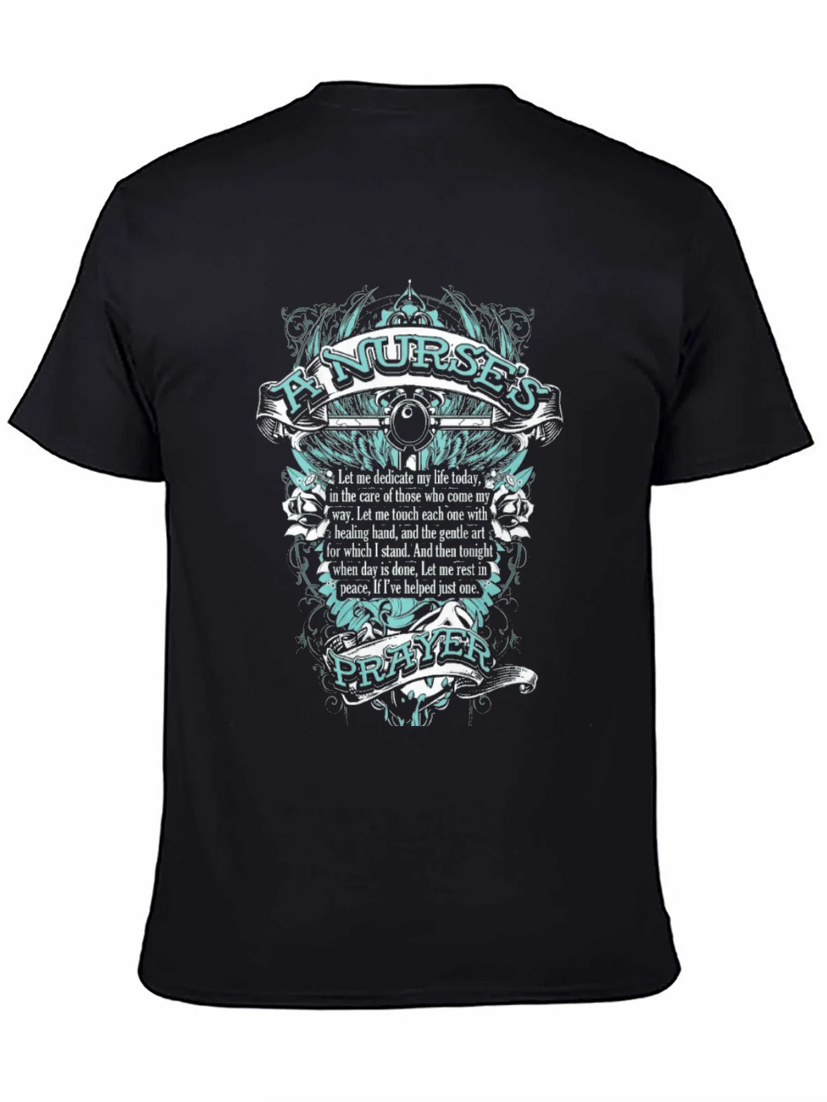 Nurses Prayer Graphic Tee - Comfort & Inspiration product image 4