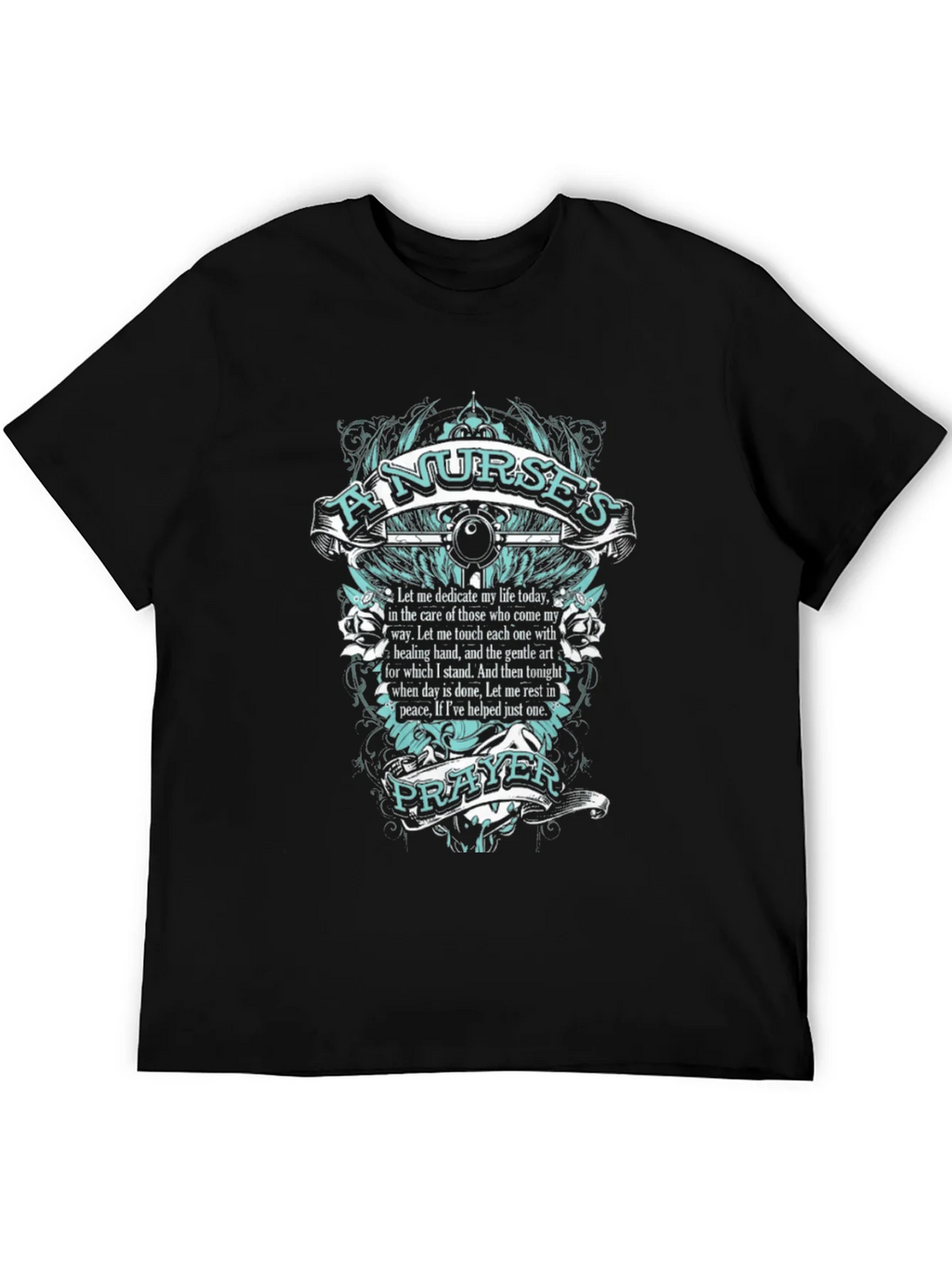Nurses Prayer Graphic Tee - Comfort & Inspiration product image 5