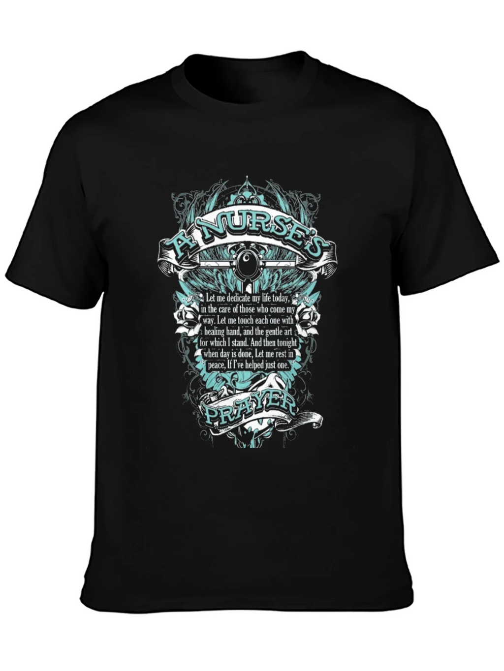 Nurses Prayer Graphic Tee - Comfort & Inspiration product image 3