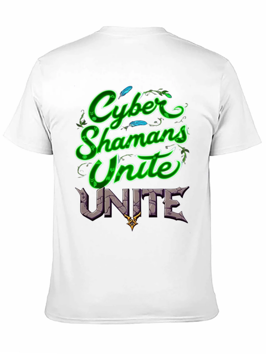 Cyber Shamans Unite Graphic T-Shirt product image 10