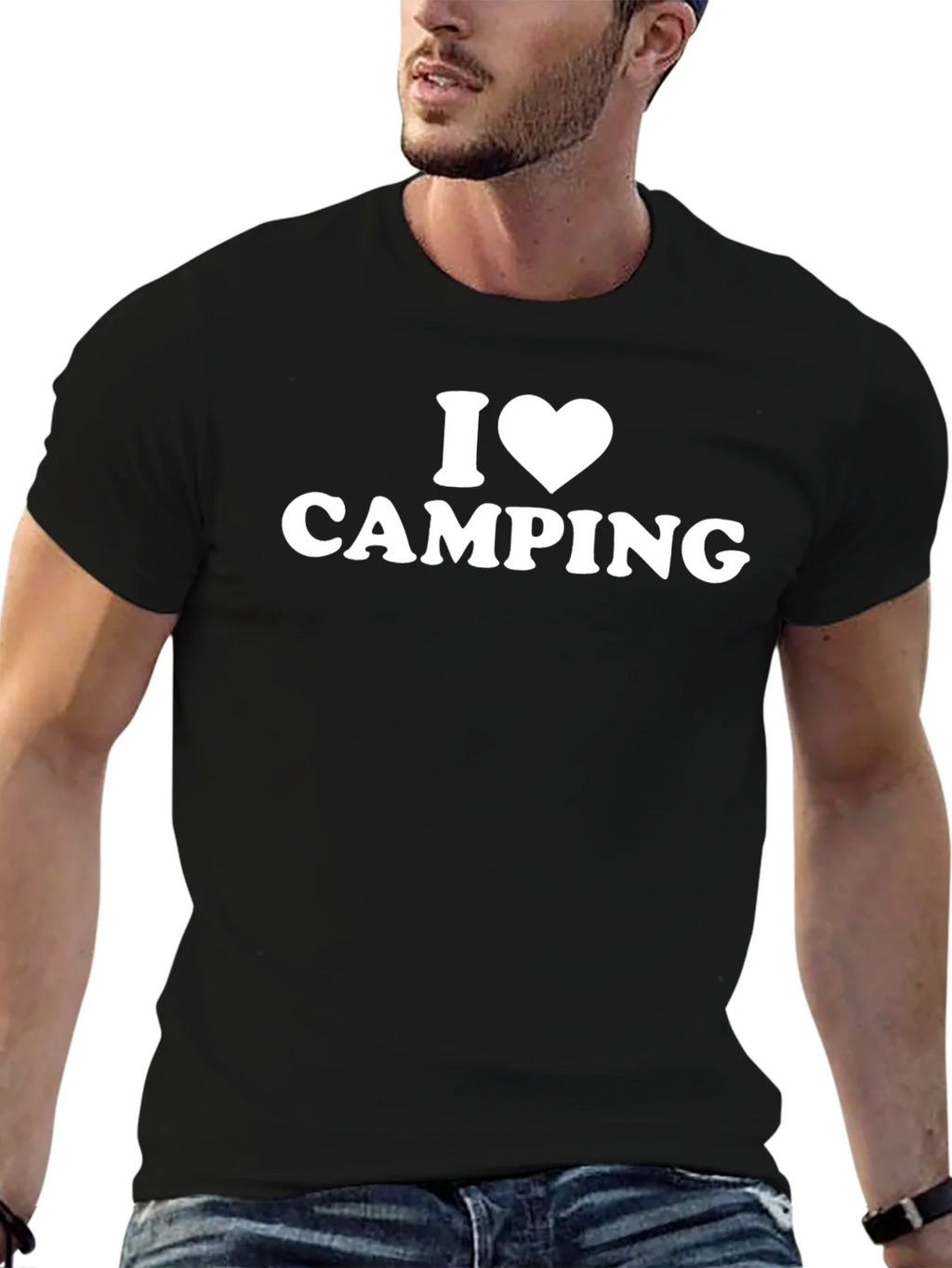 I Love Camping T-Shirt - Outdoor Adventure Tee product image 1