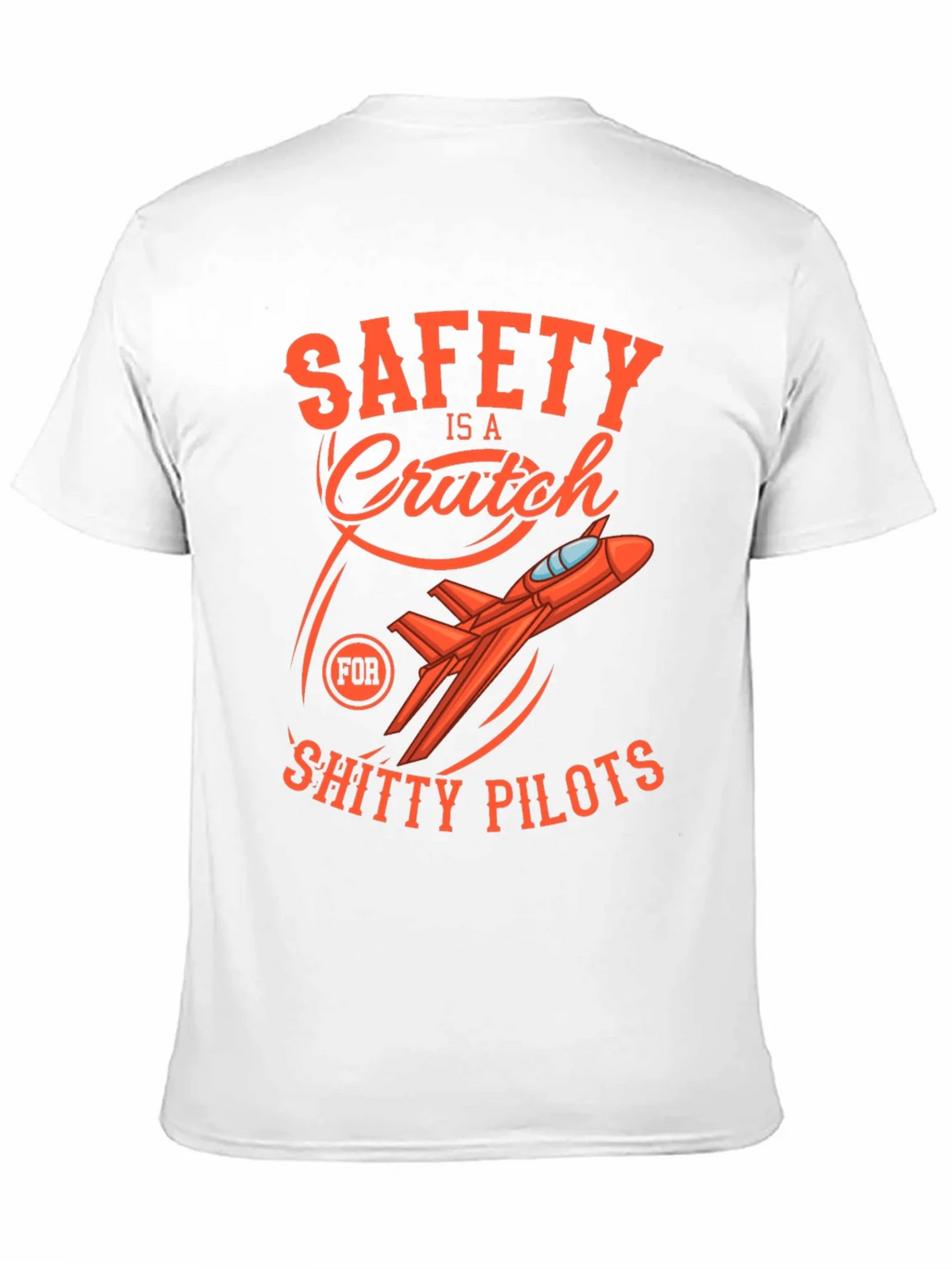 Safety Is A Crutch Graphic Tee product image 8