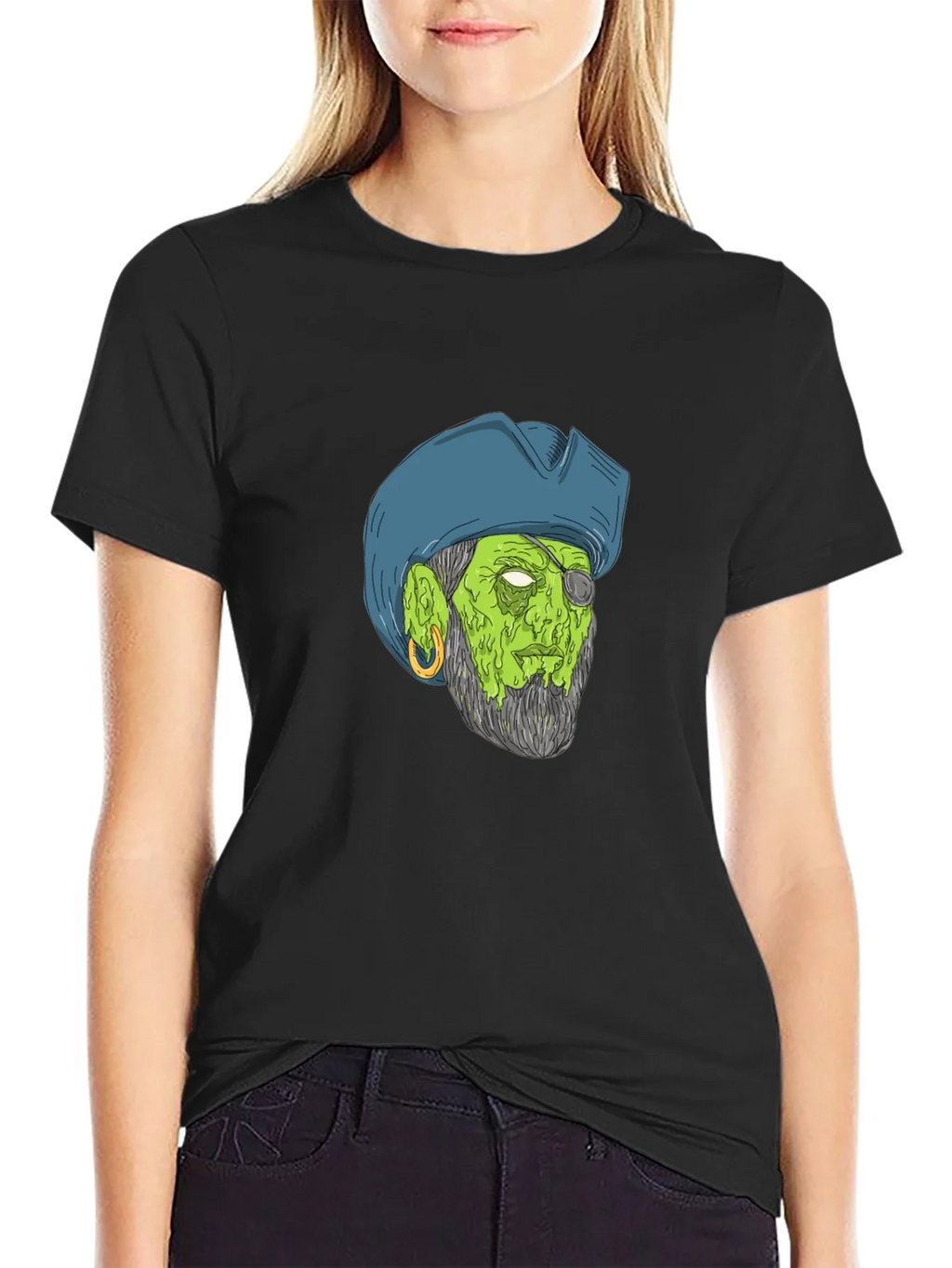 Zombie Pirate Graphic Tee product image 2