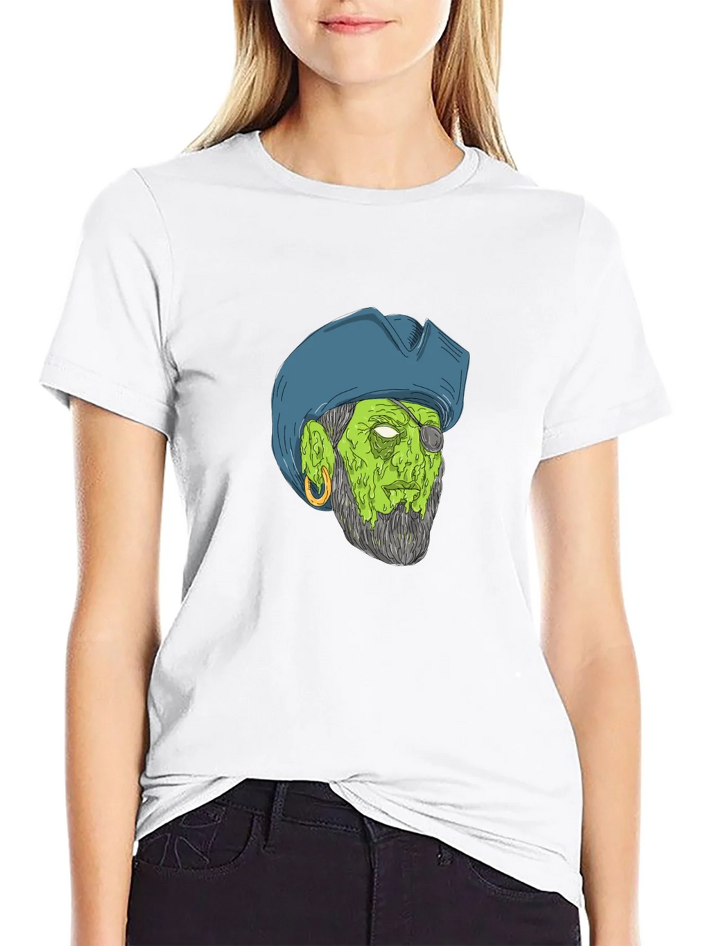 Zombie Pirate Graphic Tee product image 8