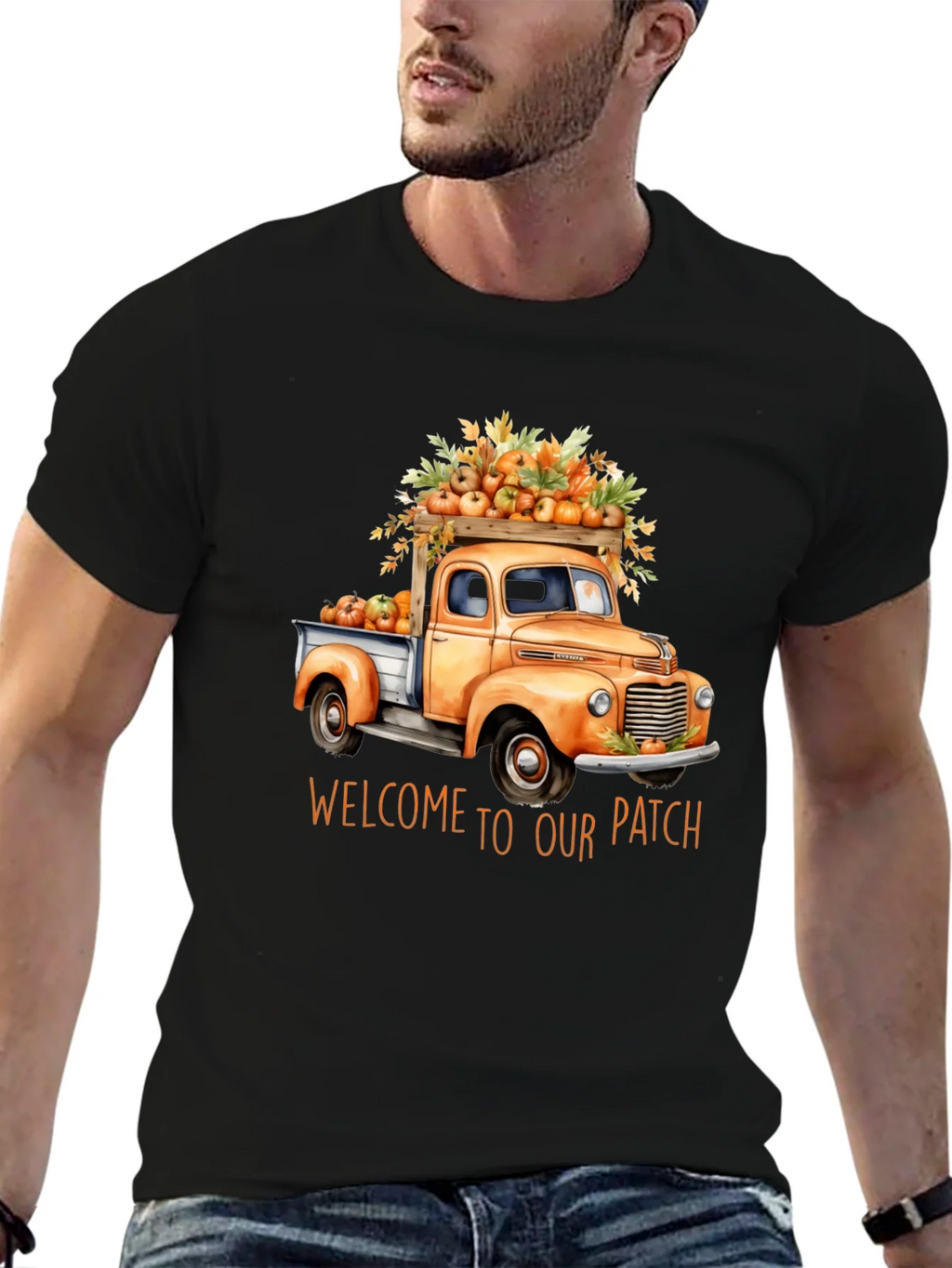 Welcome to Our Patch Fall T-Shirt product image 4