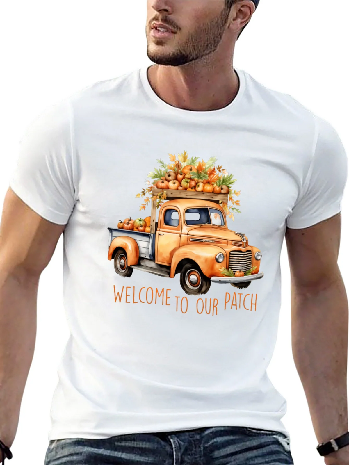 Welcome to Our Patch Fall T-Shirt product image 8