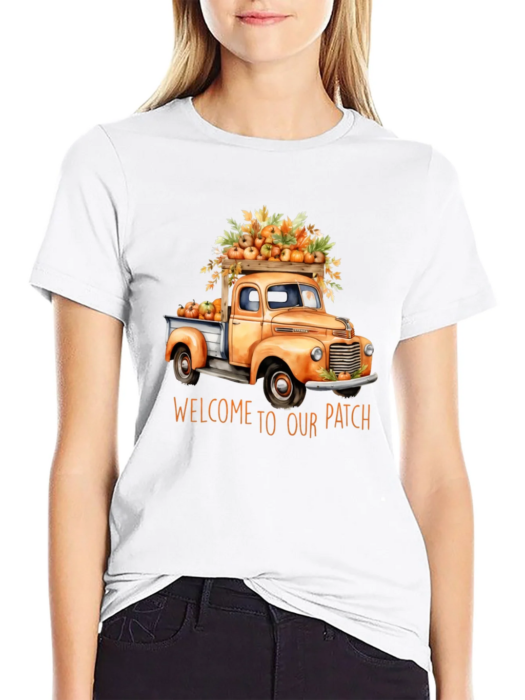 Welcome to Our Patch Fall T-Shirt product image 5