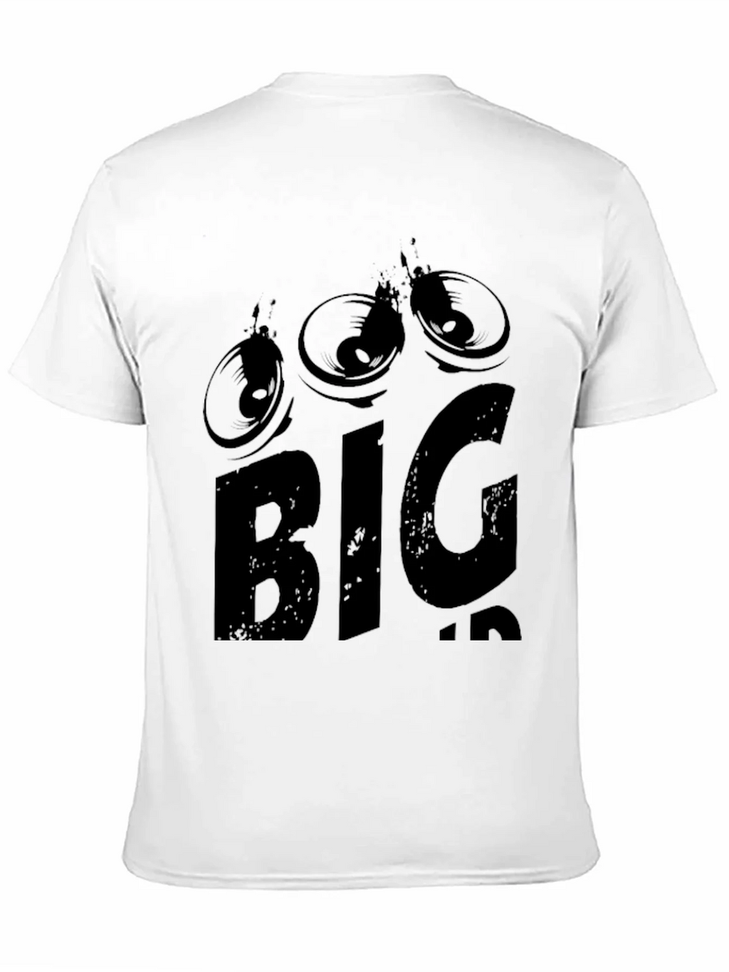 BIG Graphic Tee - Black Mens T-Shirt product image 6