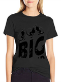 BIG Graphic Tee - Black Mens T-Shirt product image 1