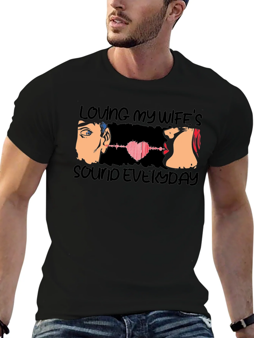 Loving My Wifes Sound Everyday T-Shirt product image 6