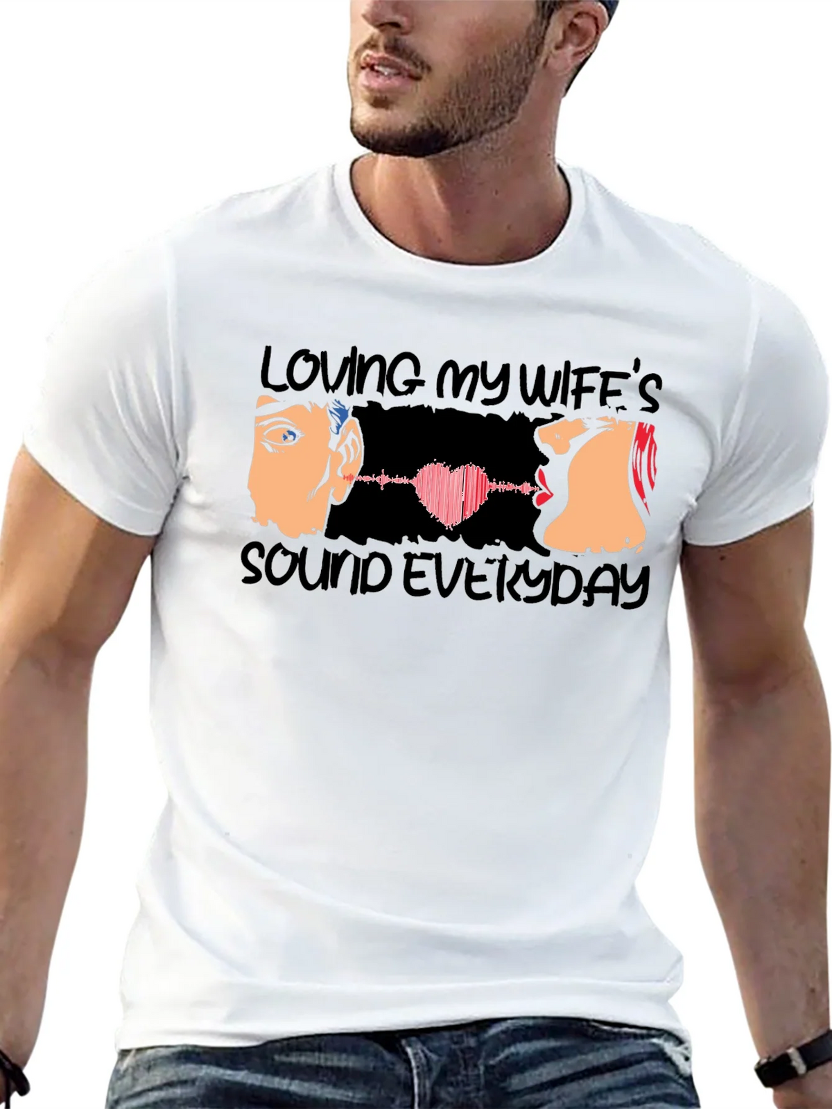 Loving My Wifes Sound Everyday T-Shirt product image 12