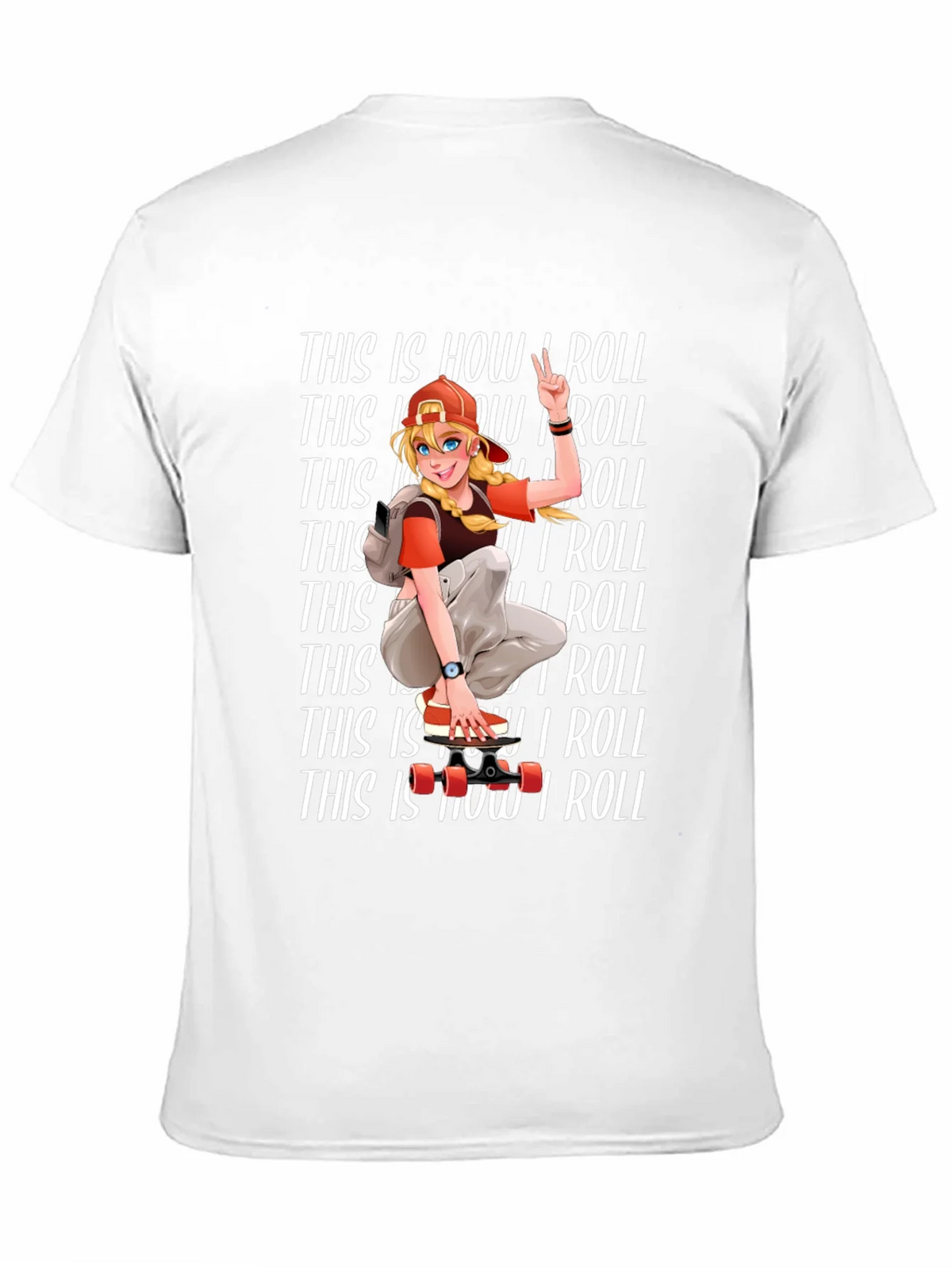 This Is How I Roll Skater T-Shirt product image 5