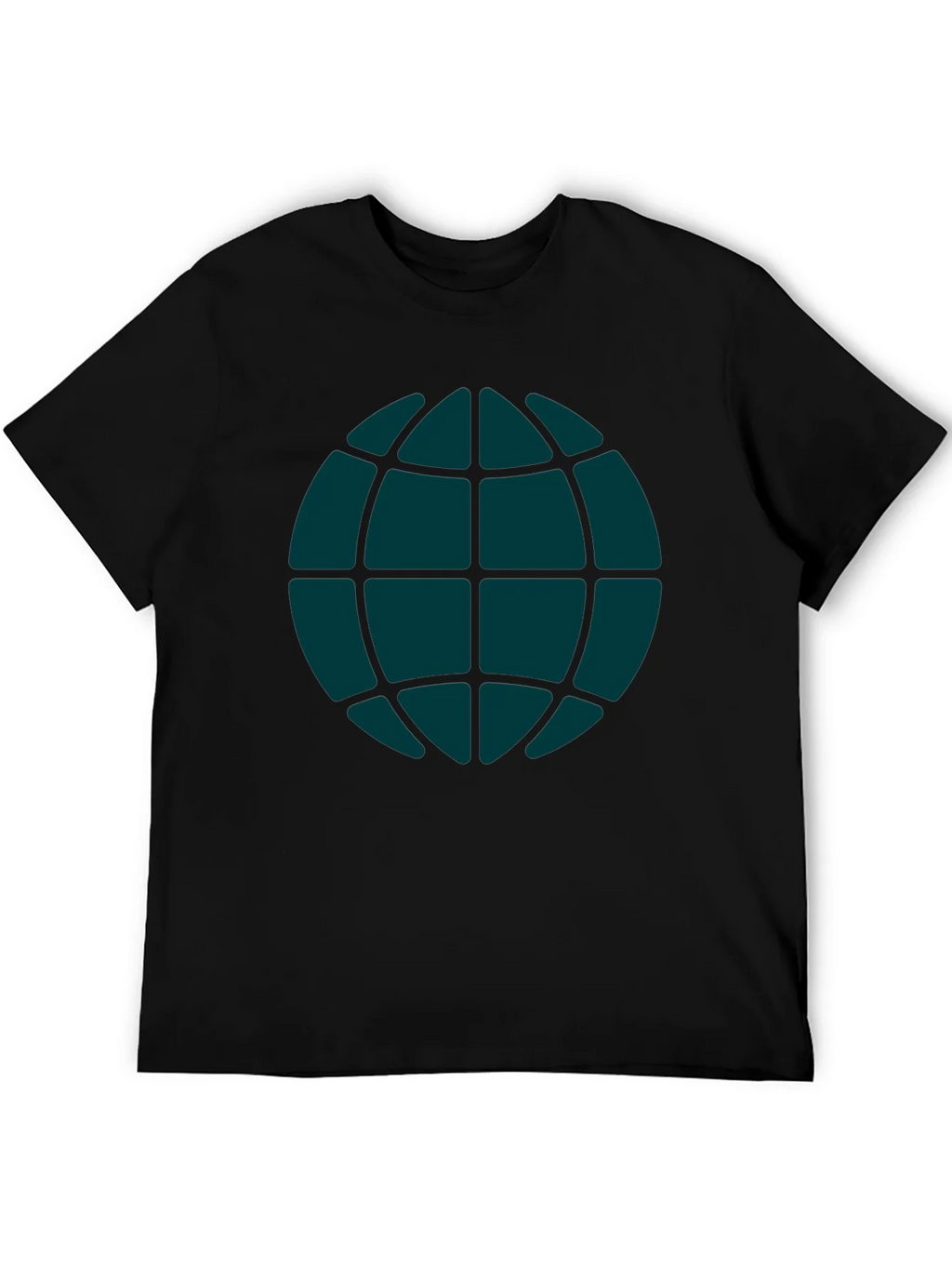 Globe Graphic Tee - Casual Black T-Shirt product image 5