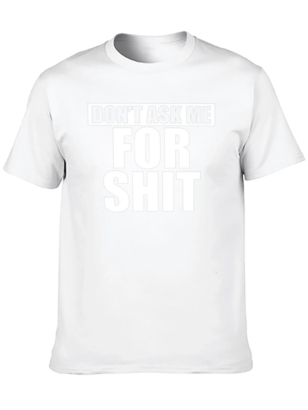 Dont Ask Me For Shit Graphic Tee - Black product image 6