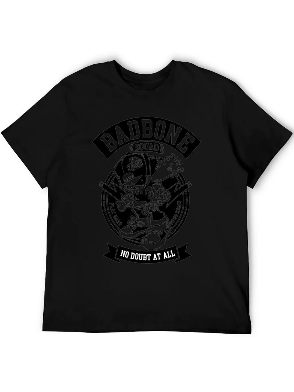 Badbone Squad T-Shirt - Skull Graphic Tee product image 5